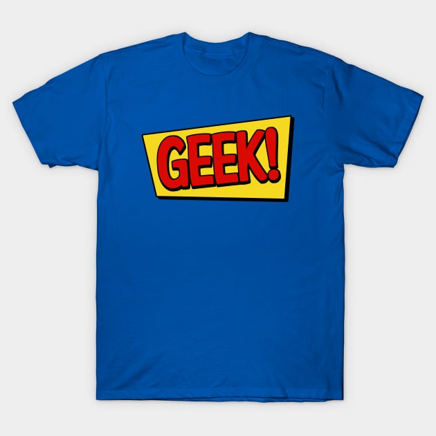 Comic Geek T-Shirt by PopCultureShirts